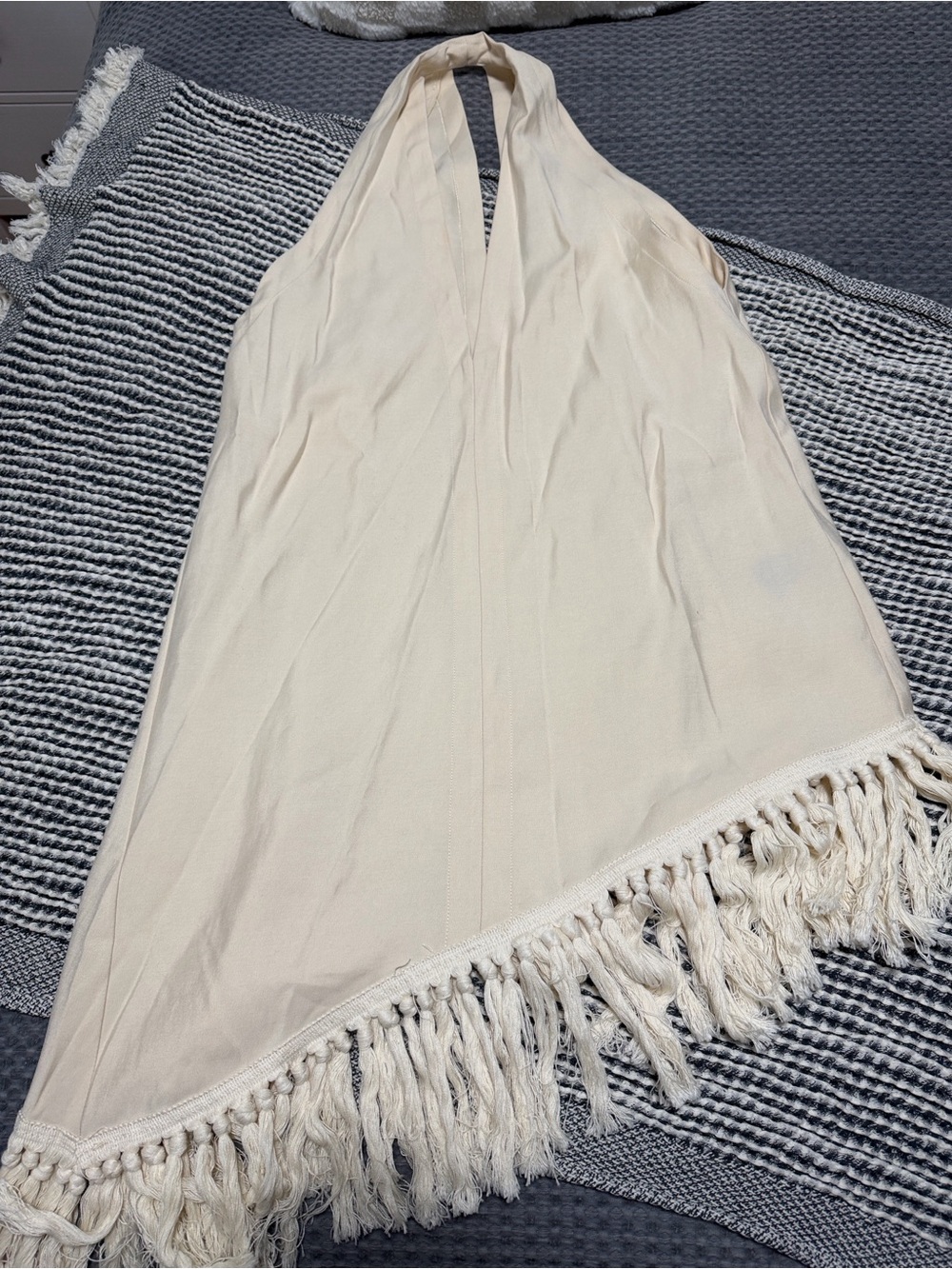 Zara Tops | Trend Zara Luxury Fringed Halter Top